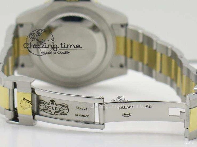 MiroTime 0212 Submariner 116613 LN SS YG Noob Best Edition Black Dial & Bezel On SS YG Bracelet A StreetReady 4018